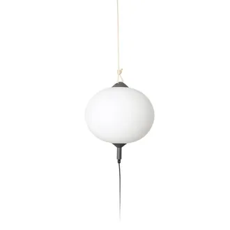 Faro Barcelona Saigon Lampada Portatile Y Colgante Grigio/bianco Mate R45