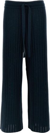 Eres Somptueux Luxe Pants - Dames - Wijde Broeken - Groen - L - Wol - Broeken