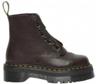 Dr. Martens Sinclair Boots - Dames - Veterlaarzen - Paars - 41 EU - Leer - Schoenen