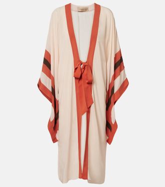 Adriana Degreas Caft&aacute;n a rayas