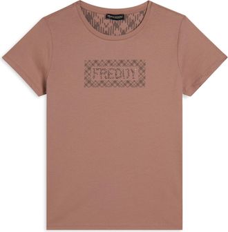 Freddy T-shirt con logo e grafica geometrica