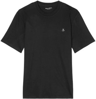 Marc O'Polo T-Shirt Logo-T-Shirt aus Bio-Baumwolle