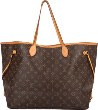 Louis Vuitton Pre-owned Womens Neverfull GM Shoulder Bag - Brown - One Size