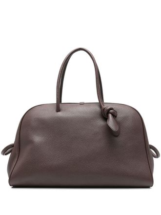 Jacquemus Large Structured Bag with Pebbled Texture