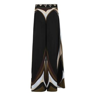 Pucci Wide Trousers - female - Pucci - Wide Trousers - Multicolor - L - Trousers