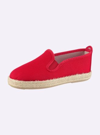 Casual Looks Slipper CASUAL LOOKS, Damen, Gr. 36, rot, Textil, Schuhe Slipper