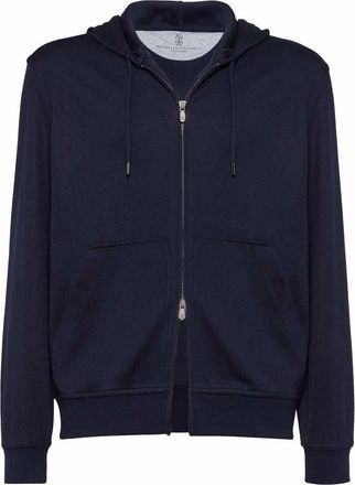 Brunello Cucinelli Hooded Sweatshirt With Zipper