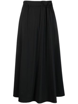 Herno Gonna midi con coulisse - Nero