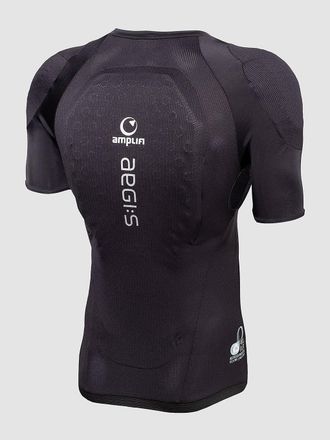 Amplified Aegi:S Waistcoat Pro Slim Rugprotector zwart