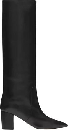 PARIS TEXAS Anja Boot 70 - Dames - Laarzen met Hak - Zwart - 38 1/2 EU - Leer - Schoenen