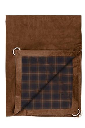 Amundsen & Scott Field Blanket in Hunter Brown Checks at Nordstrom