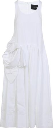 Simone Rocha White Ruffled Dress