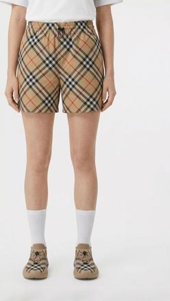 Burberry Pantaloncini Burberry in poliestere con motivo Vintage Check