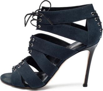 Gianvito Rossi 110 mm sandalen met bandjes - Blauw