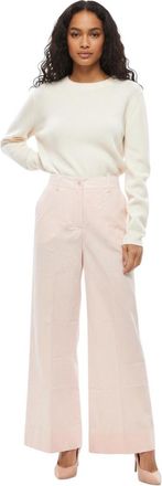 Parosh Light Pink Straight Fit Pants