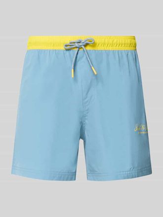 Jack & Jones Badeshorts mit Ges&auml;&szlig;tasche Modell MAUI in Blau, Gr&ouml;&szlig;e XXL