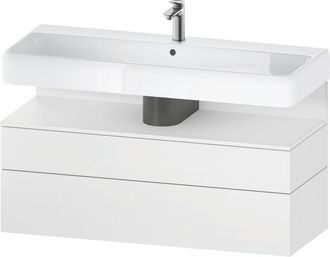 Duravit Qatego Mueble Bajo Lavabo, 1 Extra&iacute;ble Y 1 Caj&oacute;n, - Duravit