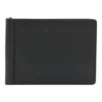 Louis Vuitton Pre-owned Wallets, female, Black, Size: ONE SIZE Pre-owned Taiga Bifold Wallet