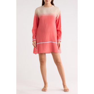 Longchamp Ombr&eacute; Dress in Coral at Nordstrom Rack, Size 6 Us / 38 Fr