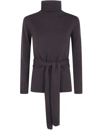 Pierantonio Gaspari Sweater High Neck High Neck Sweater With Nodes