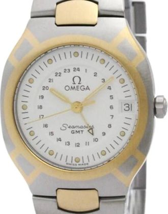 Omega Pre-owned Watches, male, White, Size: ONE SIZE Pre-owned Seamaster 396.1122 Wristwatch