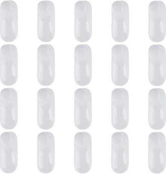 No Brand Expositor De Zapatos Con 20 Pares De Hormas, Pl&aacute;stico Transparente, Mantiene La Forma, Antideformaci&oacute;n, Accesorio Para El Cuidado Del Calzado, 3,94 X 
