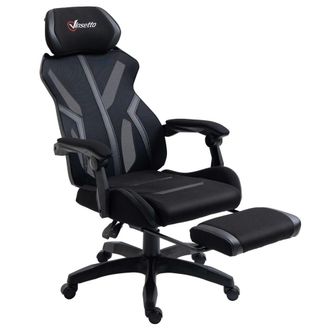 Vinsetto Silla de oficina 65x65x129 cm negro