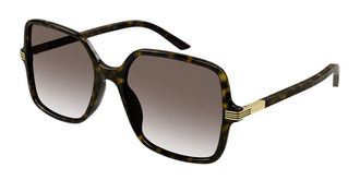 Gucci GG1449S 002 Womens Sunglasses Tortoiseshell Size 55