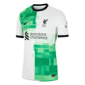 Nike Liverpool Voetbalshirt In Wit En Groen