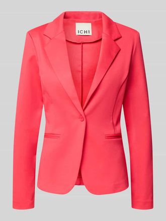 Ichi Regular Fit Blazer mit Viskose-Anteil Modell Kate in Neon Pink, Gr&ouml;&szlig;e XXL
