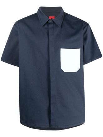 Ferrari Camicia a maniche corte - Blu