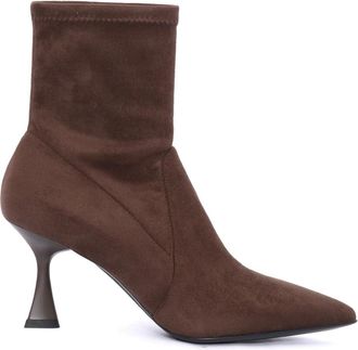 Sergio Levantesi Heeled Boots, female, Brown, Size: 10 US Tronchetto Janet56 Dali