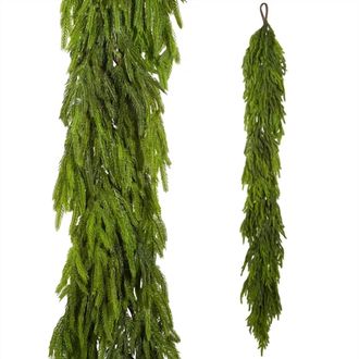 Raz Imports Inc. Norfolk Pine Garland In Green