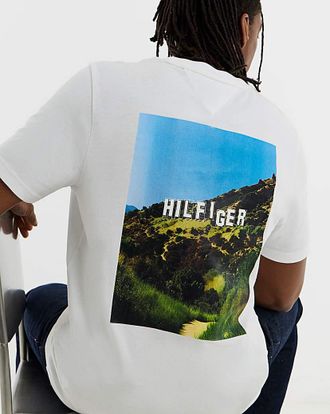 Tommy Hilfiger Back Photo Print T-Shirt