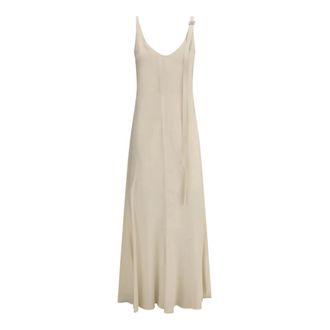 Sportmax Sportmax, Maxi Dresses, female, Beige, Size: 2XS SportMax Dresses Beige