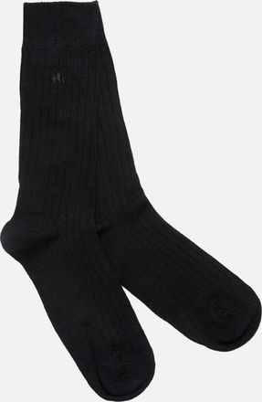 Swole Panda Mens JET BLACK SOCKS - Black/Black - Size: 7/8.5/8/7.5/9/9.5/10/10.5/11