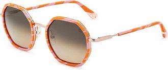 Etnia Barcelona Farah PK Womens Sunglasses Orange Size 51