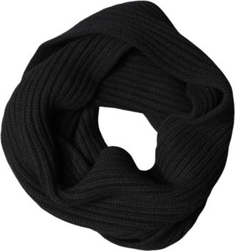 Dolce & Gabbana Gebreide Sjaal - Heren - Wintersjaals - Zwart - ONE Size - Accessoires