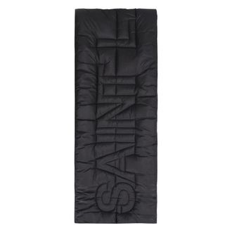 Saint Laurent Visible Stitching Scarf - unisex - Saint Laurent - Winter Scarves - Black - ONE SIZE - Accessories