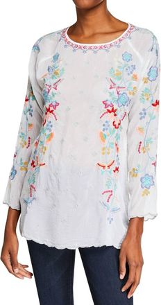 Johnny Was Nico Blouse In White