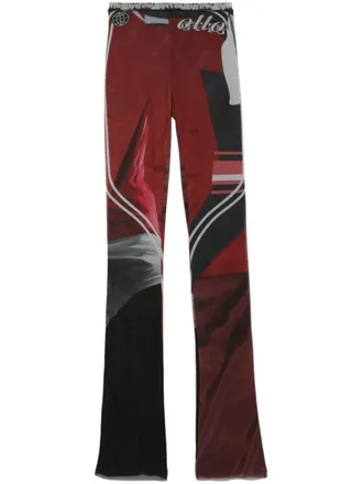 Ottolinger Leggings con stampa - Rosso