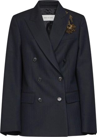 Dries Van Noten Donna, Giacche, Blu, S, new