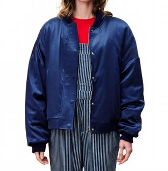 FRNCH Assam Bomber Jacket In Blumr