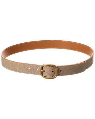 Loewe Rounded Leather Belt