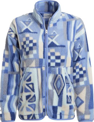 Craghoppers Dames/Dames Dante Patterned Full Zip Fleecejack (Vinca Blauw)
