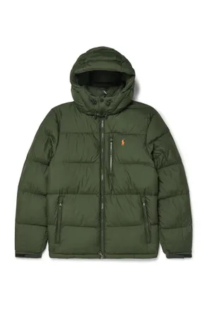 ラルフローレン QUILTED CAMO DOWN JACKET メンズ M Camo Packable Down Jacket