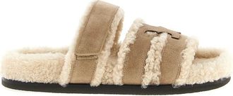 Tory Burch Dames, Schoenen, Beige, Maat: 35 1/2 EU Suède