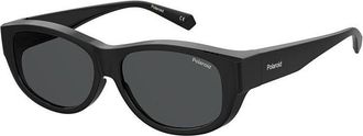 Polaroid PLD 9020/S Polarized 08A/M9 Mens Sunglasses Black Size 56