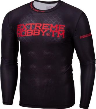 OEM Rashguard Extreme Hobby Para Hombre, Color Negro, Manga Larga, Talla M