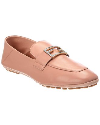 Fendi Fendi Baguette Leather Loafer